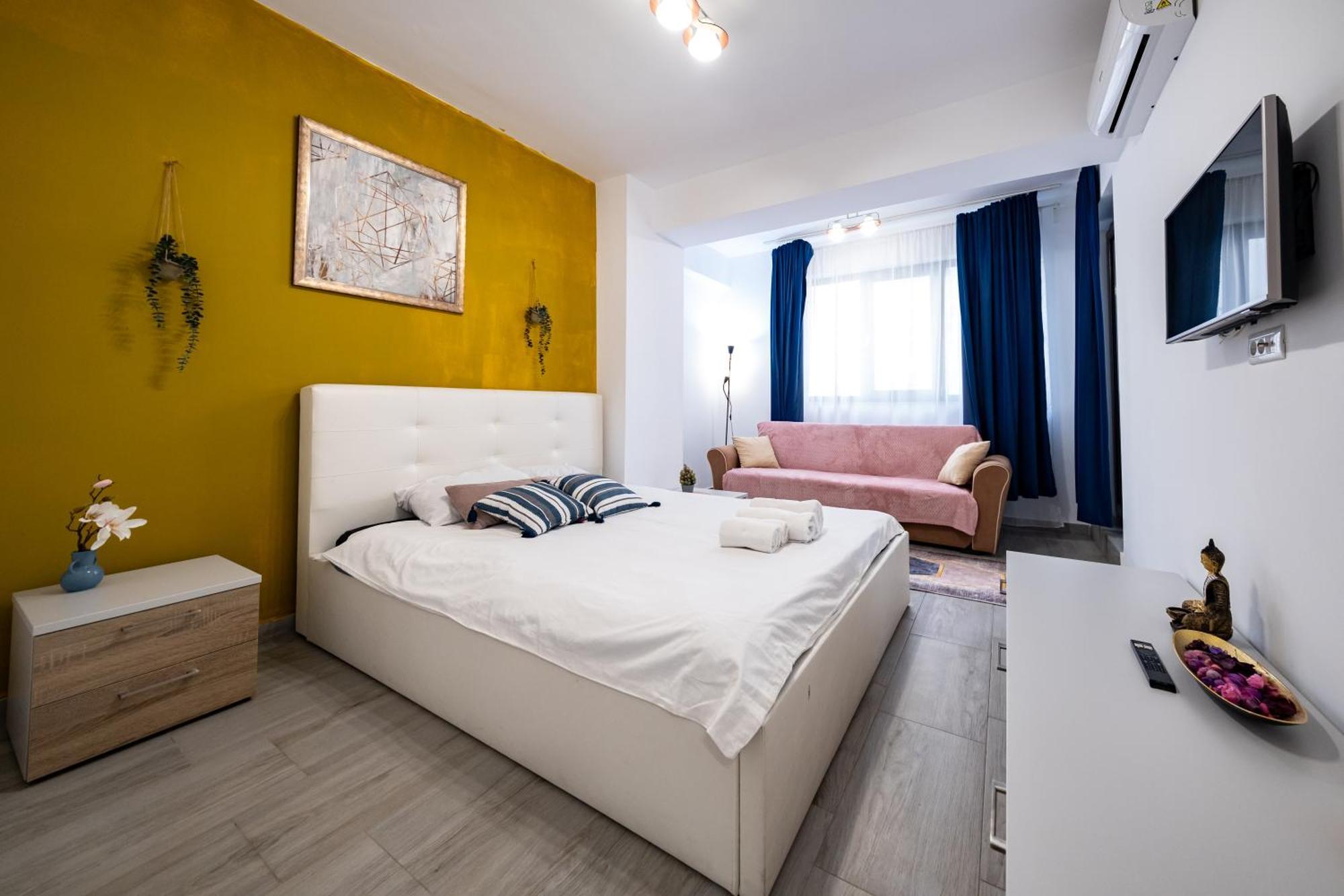 The Golden Studio - With Free Gym Bucareste Exterior foto